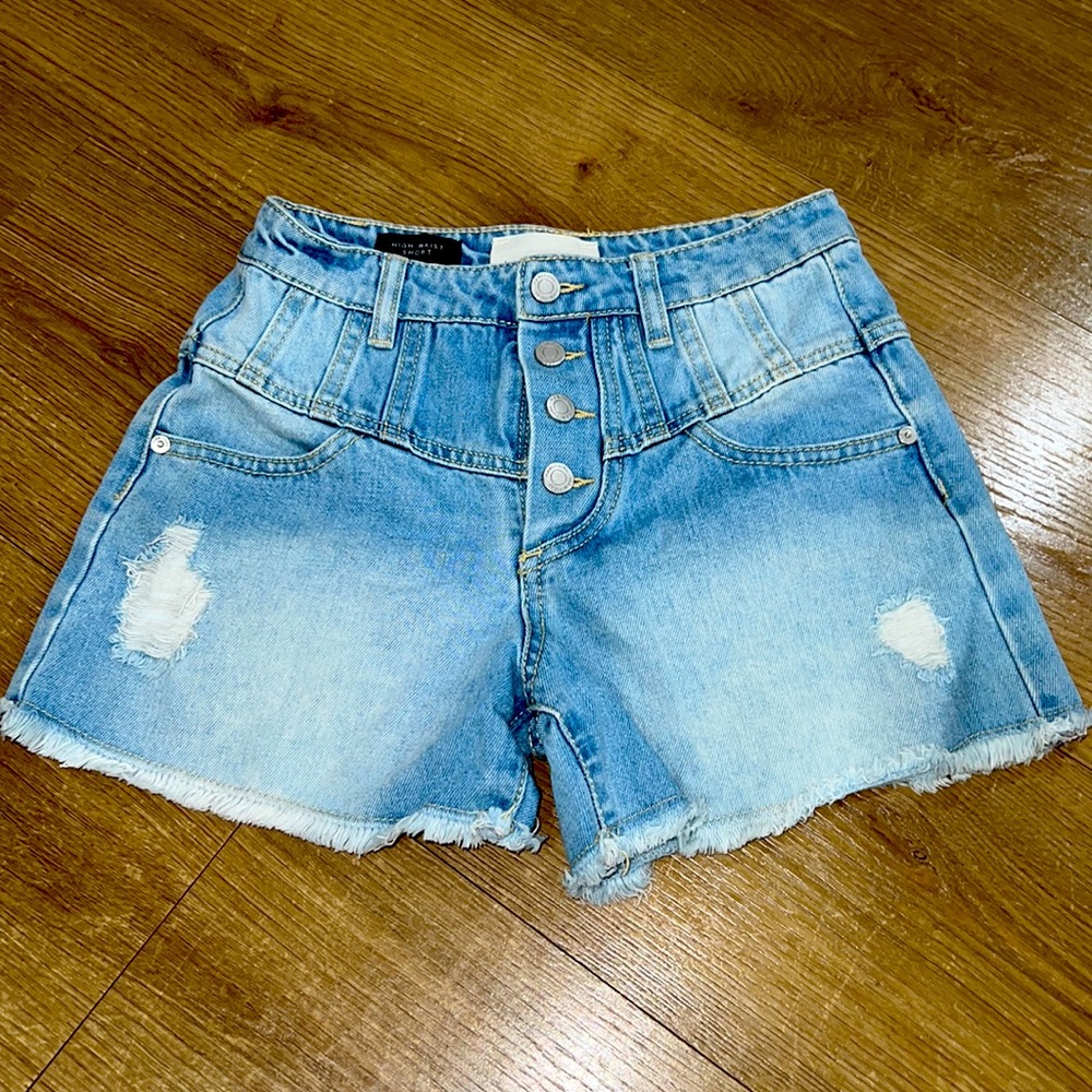 Brand: habitual size 10 high waist short! Girls in great condition